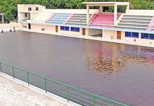 পুলে তালা, ভরসা ডোবা: প্রায় ৯ কোটি টাকার সুইমিংপুল অচল