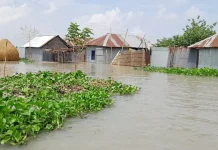 পদ্মায় পানি বাড়ার গতি কমলেও বেড়েছে দুর্ভোগ
