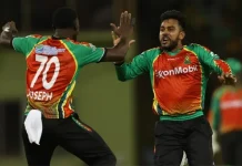 মিরাজের ঘূর্ণিতে গায়ানার দাপুটে জয়
