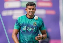 এবার এপিএলে নাম লেখালেন তাসকিন