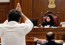 হিজাব পরা বিচারককে দেখে ‘জয় শ্রীরাম’স্লোগান