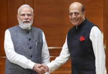 ‘ঢাকার বার্তা’ নিয়ে দিল্লিতে মোদির সঙ্গে দীনেশ ত্রিবেদীর বৈঠক