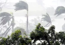 দেশের ১১ অঞ্চলে ৬০ কিমি বেগে ঝড়ের আভাস