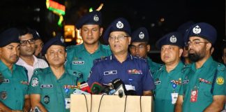 ছিনতাইকারীদের হামলায় আহত পুলিশ কর্মকর্তার পাশে আইজিপি