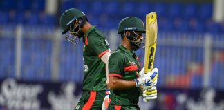 সাইফের পর মিরাজও আউট, ইমনের ফিফটিতে এগোচ্ছে বাংলাদেশ : ত্রিদেশীয় সিরিজ