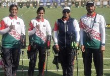 এশিয়া কাপ আর্চারিতে বাংলাদেশের স্বর্ণপদক জয়