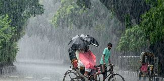 ৬ জেলায় রাতেই ঝড়ের আশঙ্কা, টানা ৫ দিন বজ্রসহ বৃষ্টির পূর্বাভাস