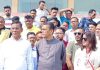 প্রধানমন্ত্রীর খুলনা সফর: জেলা স্টেডিয়াম পরিদর্শন করলেন হুইপ রকিবুল ইসলাম বকুল