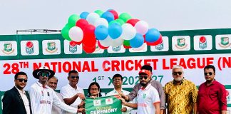 দীর্ঘ বিরতির পর খুলনায় ফিরল ক্রিকেটের প্রাণচাঞ্চল্য: ২৮তম জাতীয় লিগের পর্দা উঠল