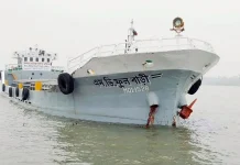 ১২০০ টন কয়লা নিয়ে পশুর নদীতে ডুবল কার্গো জাহাজ