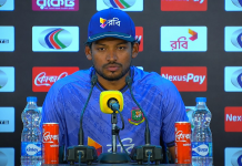ব্যর্থতা স্বীকার করে পরের ম্যাচে তাকিয়ে শান্ত