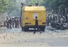 উত্তরা রণক্ষেত্র, শ্রমিক-পুলিশ সংঘর্ষে আহত অর্ধশতাধিক