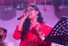 শারদীয় দুর্গাপূজার নতুন গানে স্নেহা