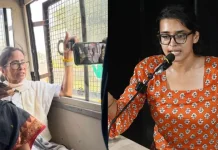 দিল্লিতে মমতা বন্দ্যোপাধ্যায় ও নেহা বোরা আটক