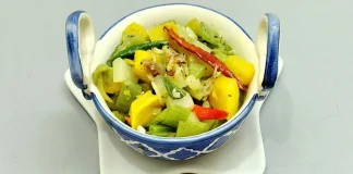 দূর্গাপূজার রেসিপি: পাঁচমিশালি সবজির ফোড়ন