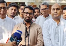 ৯৬’র মতো আবারো বিএনপির বিরুদ্ধে জোট করেছে আ’লীগ-জামায়াত: রাশেদ খান