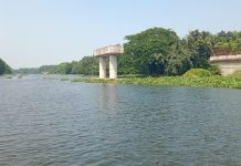 নড়াইলে অসম্পূর্ণ নবগঙ্গা সেতু: নৌকাই ভরসা লক্ষাধিক মানুষের