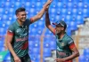 আইসিসি র্যাঙ্কিংয়ে তাসকিন, শরিফুল ও তানজিদের উন্নতি