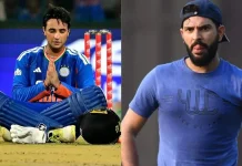 দাপুটে সেঞ্চুরির পরও অভিষেককে যুবরাজের খোঁচা